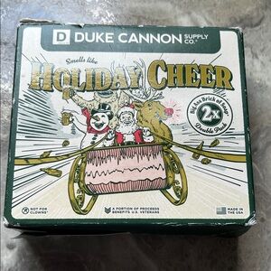 Duke Cannon Holiday Cheer Soap Set Made in USA 🇺🇸